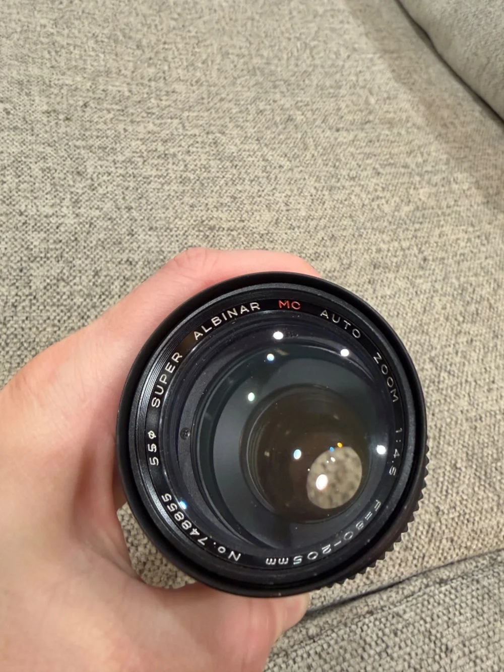 Super Albinar 80-205mm f/4.5 MC Lens For Canon